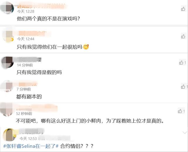 selina张轩睿现在的情况（Selina和张轩睿没在一起）(4)