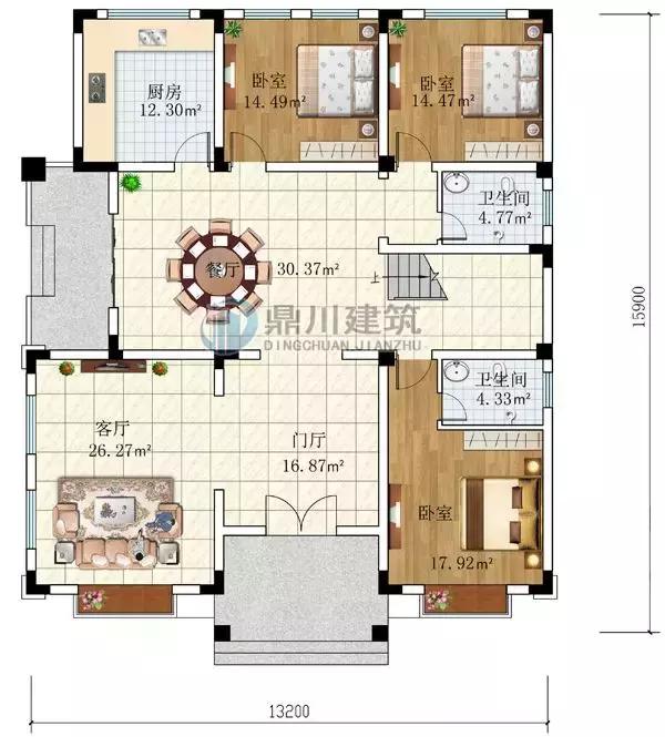 好看的小别墅设计(9款实用的独栋小别墅)(11)