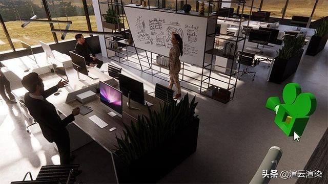 渲云使用方法(渲云教你学会使用Enscape制作演讲场景的教程)(4)