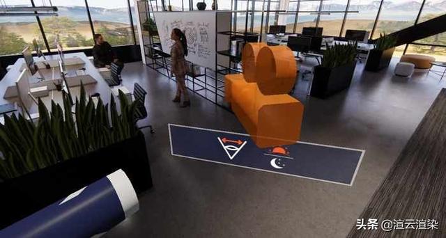 渲云使用方法(渲云教你学会使用Enscape制作演讲场景的教程)(5)