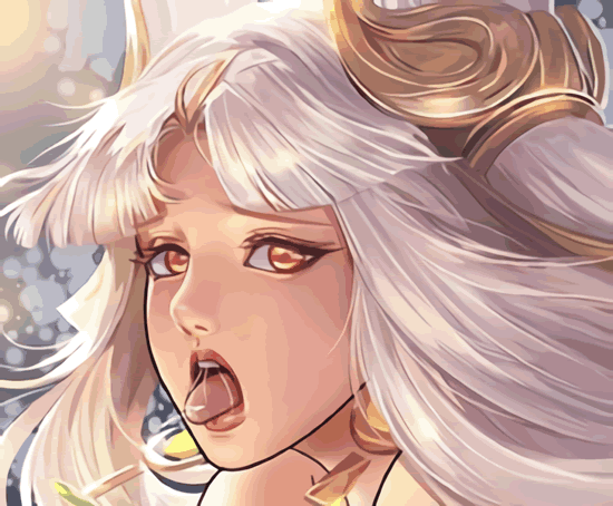 王者荣耀嫦娥流出来 嫦娥脸红享受流口水流眼泪翻白眼的样子表情图片有图有真相