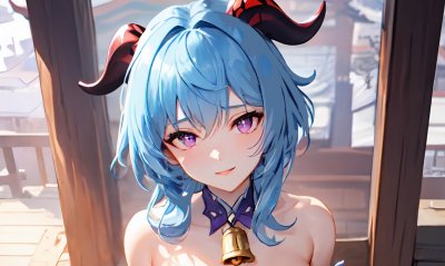 ​原神甘雨去内无布料无爱心图片甘雨去衣无小内P图图片样子